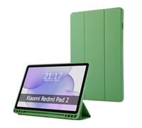 Tumundosmartphone Coque avec rabat Smart pour Xiaomi Redmi Pad 2 couleur verte