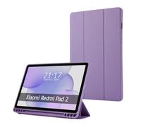 Tumundosmartphone Coque avec rabat Smart pour Xiaomi Redmi Pad 2 Couleur violette