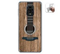 Tumundosmartphone Coque en gel TPU pour Xiaomi Redmi Note 9S / Note 9 Pro Design Bois 11 dessins