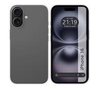 Tumundosmartphone Coque en Silicone Gel TPU Transparente pour iPhone 16 (6,1 Pouces)