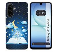 Tumundosmartphone Coque en silicone pour Samsung Galaxy A17 4G / 5G design livre contes dessins