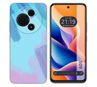 Tumundosmartphone Coque en silicone pour TCL 605 design aquarelle 10 dessins