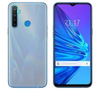 Tumundosmartphone Coque Gel TPU pour Realme 5/5s/5i/6i Couleur Transparent