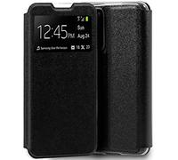 Tumundosmartphone Coque Livre Support avec Fenêtre pour Huawei P40 - Noire