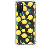 Tumundosmartphone Coque Silicone Anti-Chocs pour Oppo A52 / A72 Design Dessins - Citrons