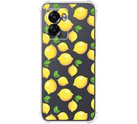 Tumundosmartphone Coque Silicone Anti-Chocs pour Oppo A77 5G Design Citrons Dessins