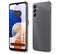 Tumundosmartphone Coque Silicone Anti-Chocs Transparent pour Samsung Galaxy A14 5G