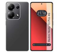 Tumundosmartphone Coque Silicone Gel TPU Transparente pour Xiaomi Redmi Note 13 Pro 4G