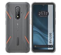Tumundosmartphone Coque Silicone TPU Gel Transparent pour Blackview BV5200/BV5200 Pro