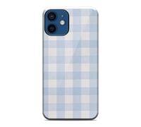 Tumundosmartphone Coque Tough magnétique double couche pour iPhone 12/12 Pro (6.1) Motif carreaux 01 dessins