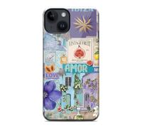 Tumundosmartphone Coque Tough magnétique double couche pour iPhone 14 (6.1) motif Collage 02 dessins