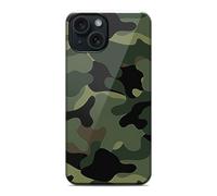 Tumundosmartphone Coque Tough magnétique double couche pour iPhone 15 (6.1) motif camouflage dessins