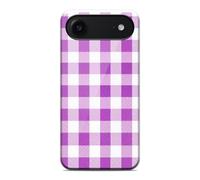 Tumundosmartphone Coque Tough magnétique double couche pour iPhone 17 Air (6,5 pouces) design à carreaux 03 dessins