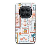 Tumundosmartphone Coque Tough pour Xiaomi Redmi Note 15 Pro 5G double couche design timbres 02 dessins