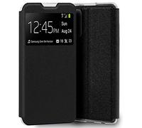 Tumundosmartphone Étui à Rabat avec fenêtre pour Xiaomi 11T 5G/11T Pro 5G Noir