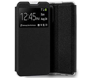Tumundosmartphone Étui à Rabat avec fenêtre pour Xiaomi 12/12X 5G Noir
