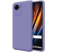 Tumundosmartphone Étui en Silicone Liquide Ultra Doux pour Realme Narzo 50i Prime Couleur Violet