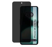 Tumundosmartphone Protecteur d'écran Hidrogel confidentialité anti-espion pour Nothing Phone 3a Lite 5G
