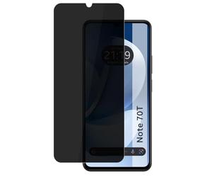 Tumundosmartphone Protecteur d'écran hydrogel anti-espion pour Realme Note 70T
