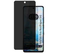Tumundosmartphone Protecteur d'écran hydrogel anti-espion pour TCL 50/50 Pro NXTPAPER 5G