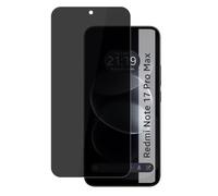 Tumundosmartphone Protecteur d'écran hydrogel anti-espion pour Xiaomi Redmi Note 17 Pro Max 5G