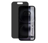 Tumundosmartphone Protecteur en verre trempé complet 5D anti-espion pour iPhone 16 (6.1) Verre