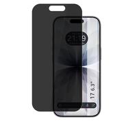 Tumundosmartphone Protecteur en verre trempé complet 5D anti-espion pour iPhone 17 (6.3) Verre
