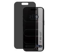 Tumundosmartphone Protecteur en verre trempé complet 5D anti-espion pour iPhone 17 Air (6.5) Verre