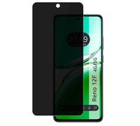 Tumundosmartphone Protecteur en verre trempé complet 5D anti-espion pour Oppo Reno 12F 4G / 12 F 5G Verre