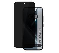 Tumundosmartphone Protecteur en verre trempé complet 5D anti-espion pour Xiaomi Poco X8 Pro 5G Verre