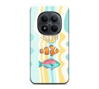Tumundosmartphone Tough Coque double couche pour Xiaomi Redmi Note 15 Pro 5G Motif poissons 01 dessins