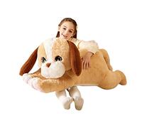Tumyay Peluche Chien de Labrador Géant Animal Jouet,78cm Grand Gros Mignon Moelleux XXL XL Animaux Peluche,Cadeaux pour Les Enfants Filles