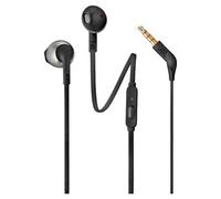 JBL Audio – Écouteurs filaires boutons intra-auriculaires Tune 205 – Noir