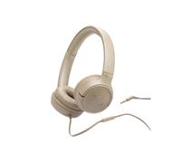 Tune 530 Beige, supra-auriculaire filaire avec son JBL Pure Bass