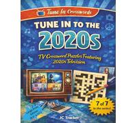 Tune in to the 2020s: TV Crossword Puzzles Featuring 2020s Television | 8.5" x 11"