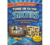 Tune in to the 60s: TV Crossword Puzzles Featuring 60s Television | 8.5" x 11" edition