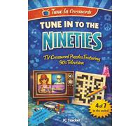 Tune in to the 90s: TV Crossword Puzzles Featuring 90s Television | Compact Travel Edition : 6" x 9"