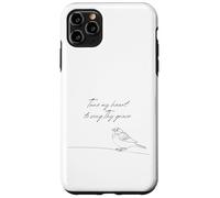 Tune My Heart to Sing Thy Grace Bird Come Thou Fount Hymne Coque pour iPhone 11 Pro Max