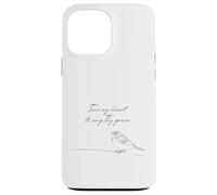 Tune My Heart to Sing Thy Grace Bird Come Thou Fount Hymne Coque pour iPhone 13 Pro Max