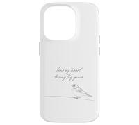 Tune My Heart to Sing Thy Grace Bird Come Thou Fount Hymne Coque pour iPhone 14 Pro