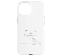 Tune My Heart to Sing Thy Grace Bird Come Thou Fount Hymne Coque pour iPhone 15