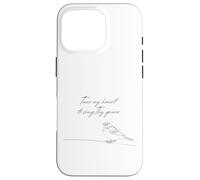 Tune My Heart to Sing Thy Grace Bird Come Thou Fount Hymne Coque pour iPhone 16 Pro