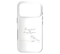 Tune My Heart to Sing Thy Grace Bird Come Thou Fount Hymne Coque pour iPhone 17 Pro