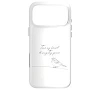 Tune My Heart to Sing Thy Grace Bird Come Thou Fount Hymne Coque pour iPhone 17 Pro Max