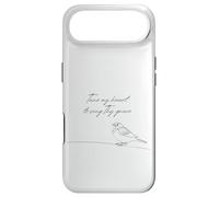 Tune My Heart to Sing Thy Grace Bird Come Thou Fount Hymne Coque pour iPhone Air