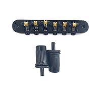 Tune-O-Matic Chevalet de selle de rechange pour guitare électrique à 6 cordes Cordier Chevalet de guitare électrique Vis de rechange