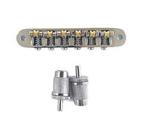 Tune-O-Matic Chevalet de selle de rechange pour guitare électrique à 6 cordes Cordier Chevalet de guitare électrique Vis de rechange