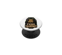 Tune Then Transmit Radioamateur Réglage PopSockets PopGrip Adhésif