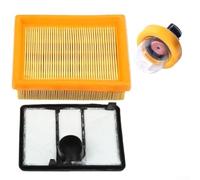 Tune Up Kit 4224 141 0300 pour scies coupantes Cutquik 700 800 avec filtre à air, pré-filtre et ampoule pour une filtration efficace de la poussière et une longévité du moteur