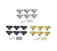 Tune Your Instrument Right Lot de 6 mécaniques pour guitare classique et folk (Noir)